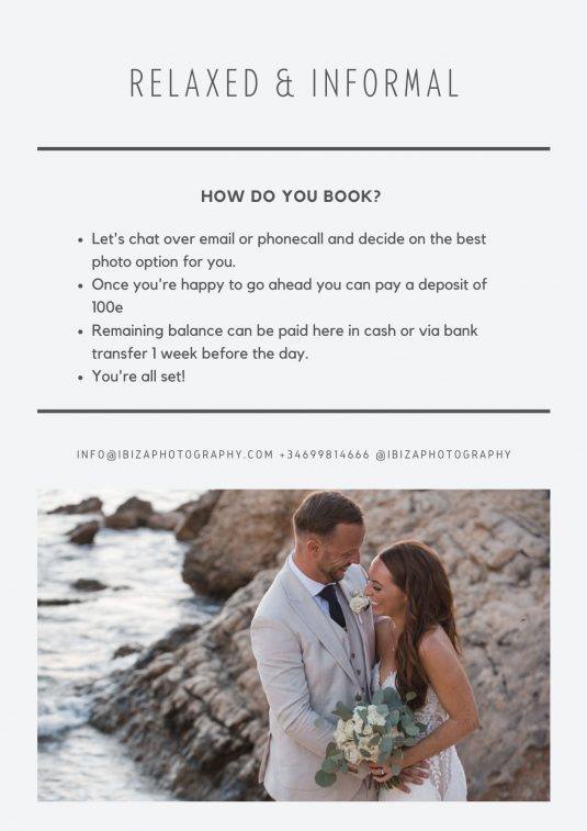 Ibiza Villa Wedding Photography. How to book