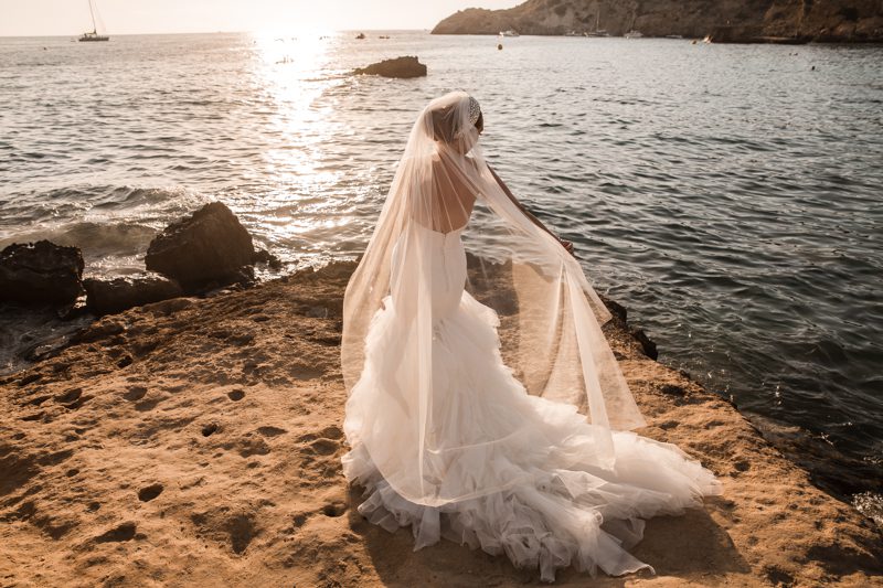ibiza sunset wedding photos